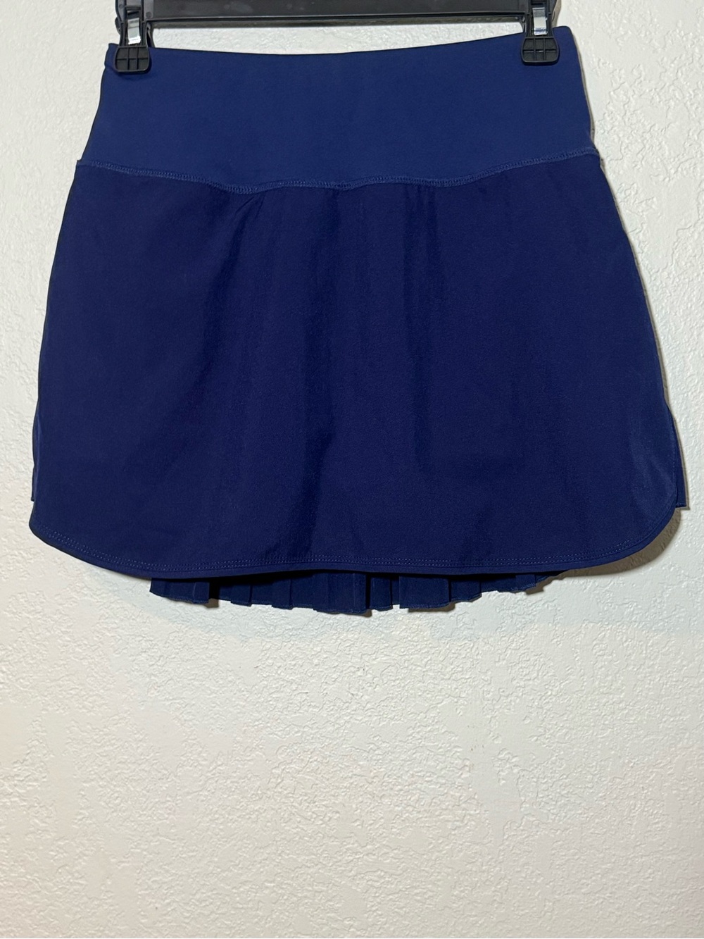 Baleaf- High Waisted Pleated Running Skirt/ Athletic Skort, Navy Size Small